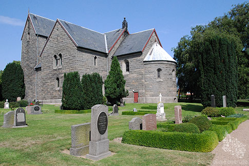 Kreuzkirche Oestermarie, Insel Bornholm, Daenemark