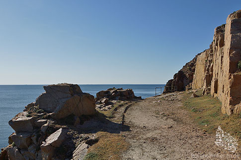 Steinbruch Hammerhavn, Insel Bornholm, Daenemark