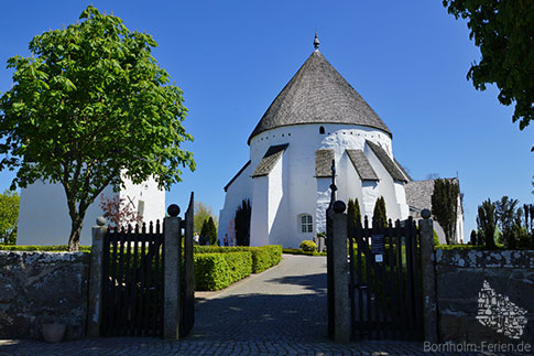 Oesterlars Kirche, Oesterlars, Insel Bornholm, Daenemark