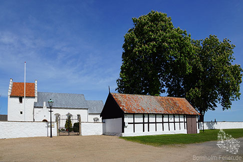 Pedersker Kirche, Insel Bornholm, Daenemark