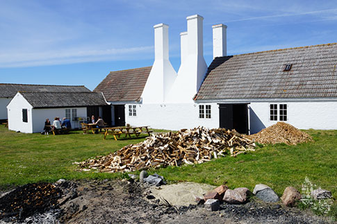 Die Raeucherei Hasle Rogeri, Insel Bornholm, Daenemark