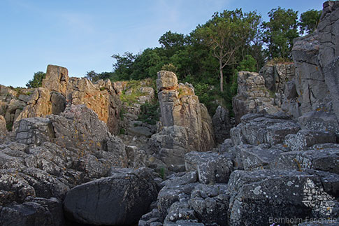 Randklove, Insel Bornholm, Ostsee, Daenemark