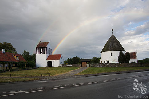 Nyker Rundkirche, Insel Bornholm, Daenemark