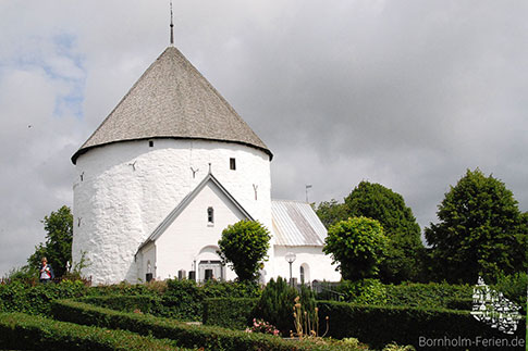 Rundkirche in Nylars, Bornholm, Dänemark