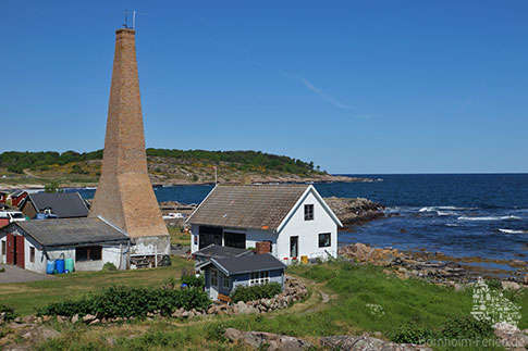 Raeucherei, Sandvig, Insel Bornholm, Daenemark