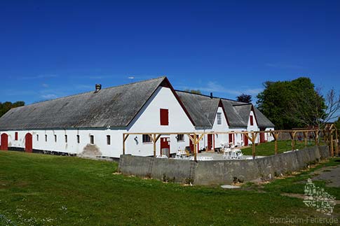 Der ehemalige Bauernhof Slusegård, Bornholm, Dänemark