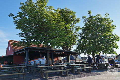 Soerens Vaertshus, Restaurant, Snogebaek, Insel Bornholm, Daenemark