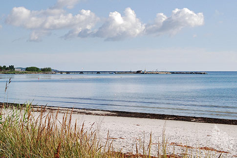 Strand, Snogebaek, Insel Bornholm, Daenemark