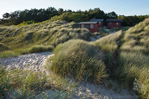 Soemarken Strand, Insel Bornholm, Daenemark