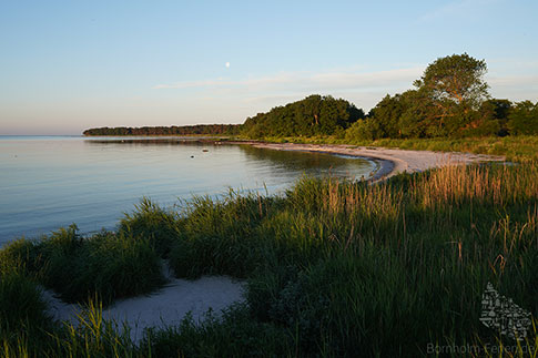 Snogebaek Strand, Insel Bornholm, Daenemark