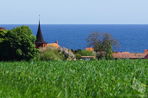 Svaneke Kirche, Insel Bornholm, Ostsee, Daenemark