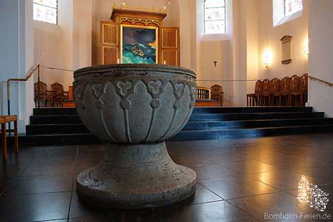 Die Orgel der Nikolai Kirche in Rønne, Bornholm, Dänemark