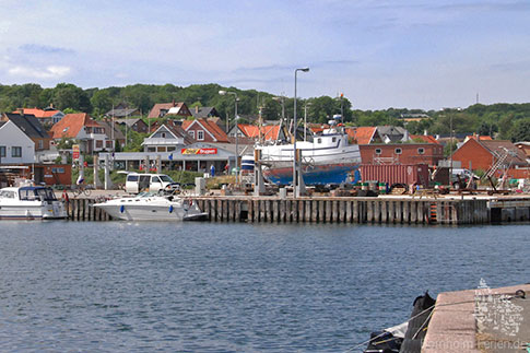 Hafen, Tejn, Insel Bornholm, Daenemark