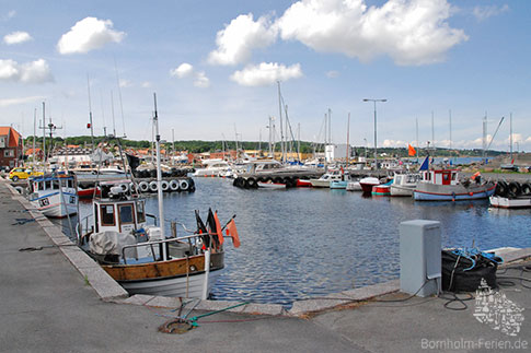 Hafen Tejn, Insel Bornholm, Ostsee, Daenemark