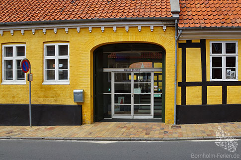Roenne, Theater, Insel Bornholm, Daenemark