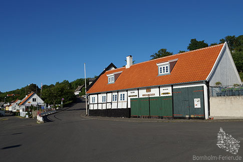 Am Hafen von Vang, Insel Bornholm, Daenemark