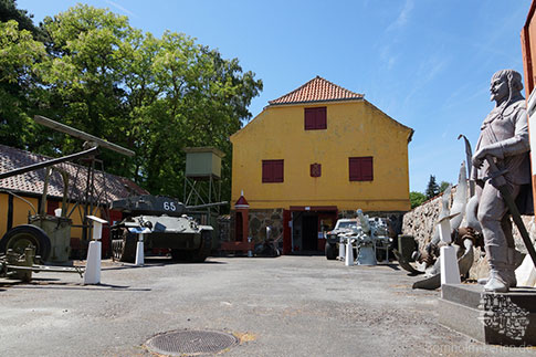 Verteidigungsmuseum, Ronne, Insel Bornholm, Daenemark
