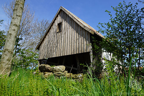 Wassermuehle, Pedersker, Insel Bornholm, Daenemark